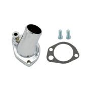 1963-1970 V-8 THERMOSTAT HOUSINGS - CHROME