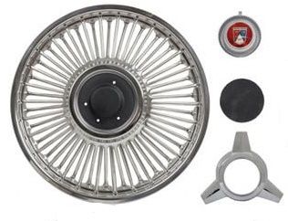 1963 - 1965 WIRE HUBCAP - 14"