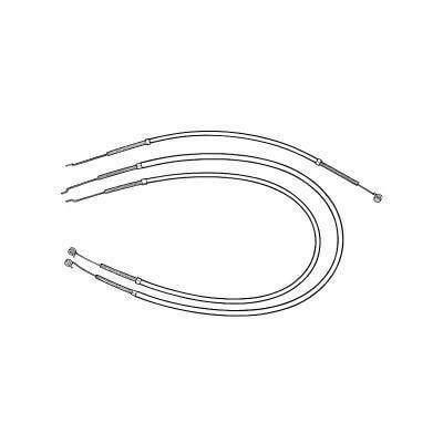 1964-1965 HEATER CONTROL CABLES SET