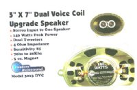1960-1965 5 X 7 RADIO SPEAKERS