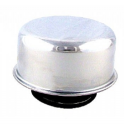 1960-1970 CHROME OIL BREATHER CAPS  - 6 CYLINDER