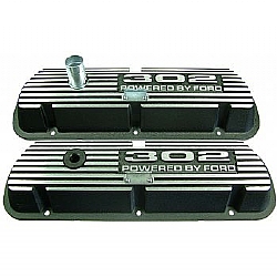 302 POWERED BY FORD ALUMINUM VALVE COVERS