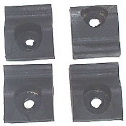 1962-1963 HOOD BUMPERS - SET OF 4