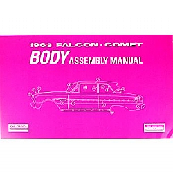 1963 BODY ASSEMBLY MANUALS