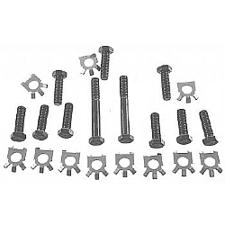 1960-1970 6 CYL EXHAUST MANIFOLD BOLT SETS- ORIGINAL MANIFOLDS