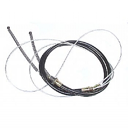 1963 REAR BRAKE CABLES - V-8 - EXCEPT CONVERTIBLE