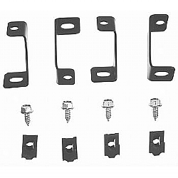 1960-1965 FAN SHROUD BRACKETS FOR 2 ROW RADIATORS