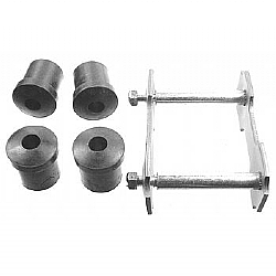 1966-1970 REAR SPRING REAR SHACKLE KIT