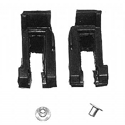 1963-1965 VENT WINDOW UPPER CORNER SEALS - PAIR