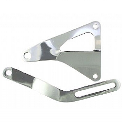 1960-1970 ALTERNATOR BRACKETS -V-8 - CHROME