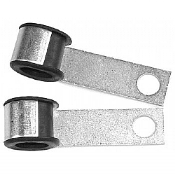 1960-1965 STARTER CABLE BRACKETS - V-8 - PAIR