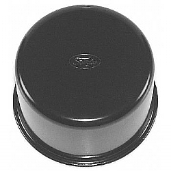 1960-1965 BREATHER CAPS - BLACK - OPEN EMISSIONS