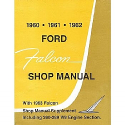 1960 1963 Ford Falcon Shop Service Repair Manual CD 