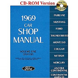 1969 FORD CAR SHOP MANUAL