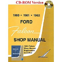 1960-1962 FALCON & COMET SHOP MANUAL WITH 1963 SUPPLEMENT