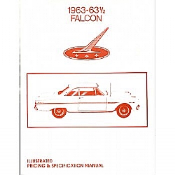 1963 ILLUSTRATED PRICING & SPECIFICATION MANUALS