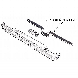 1960-1965 REAR BUMPER SEALS