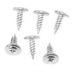 1960-1963 GLOVE BOX SCREWS - 6 EACH