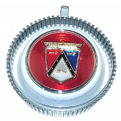 1963-1965 WIRE HUBCAP CENTER EMBLEMS