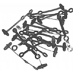 1960-1970 WIRE STRAPS FOR ENGINE COMPARTMENT - 20 EACH