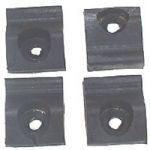 1962-1963 HOOD BUMPERS - SET OF 4