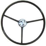 1960-1963 STEERING WHEELS - 17" - BLACK ONLY