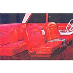 1961-1962 REAR SEAT UPHOLSTERY