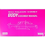 1963 BODY ASSEMBLY MANUALS
