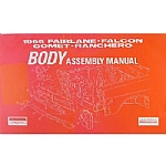 1966 BODY ASSEMBLY MANUALS