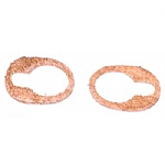 1960-1965 WIPER PIVOT TO COWL GASKETS - PAIR