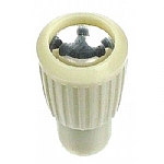 1960-1963 CHOKE, DEFROST, or TEMP. KNOBS  WITH CHROME INSERTS