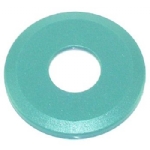 1960-1965 DOOR HANDLE ESCUTCHEONS - TURQUOISE 