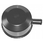 1960-1965 BREATHER CAPS - BLACK - CLOSED EMISSIONS