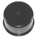 1960-1965 BREATHER CAPS - BLACK - OPEN EMISSIONS