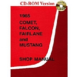 1965  COMET, FALCON, FAIRLANE & MUSTANG SHOP MANUAL