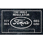 1962-1964 VOLTAGE REGULATOR DECALS