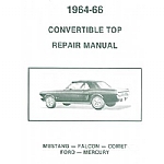 1963-1965 CONVERTIBLE TOP REPAIR MANUALS