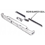 1960-1965 REAR BUMPER SEALS